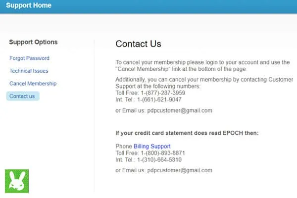 contact us page bangbros support