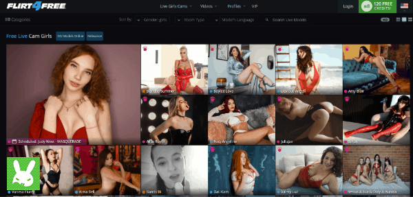 live cam site homepage